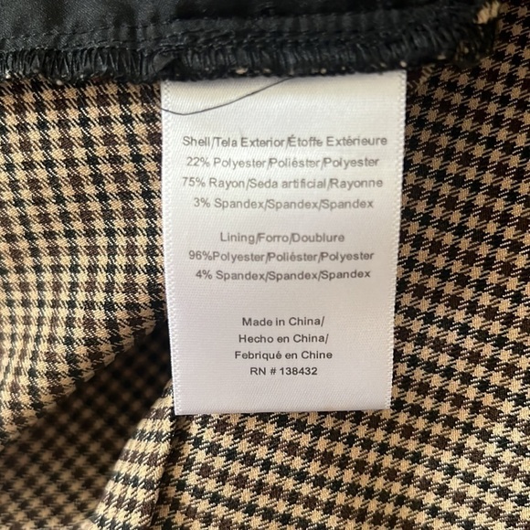 ModCloth Patterned Pants Size 1X - Picture 6 of 6